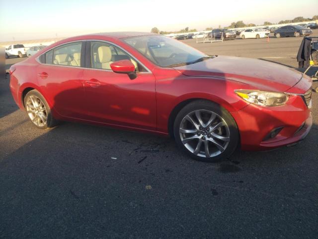 JM1GJ1W53E1106450 - 2014 MAZDA 6 GRAND TOURING RED photo 4