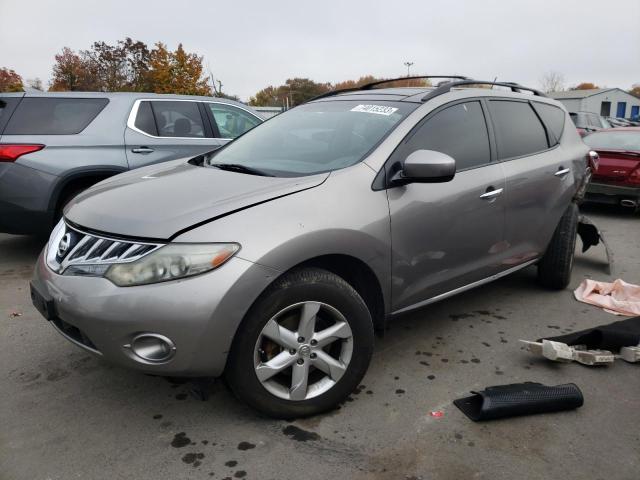 JN8AZ1MW1AW119371 - 2010 NISSAN MURANO S GRAY photo 1