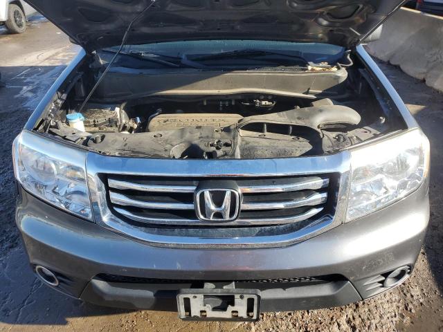 5FNYF4H57DB002957 - 2013 HONDA PILOT EXL CHARCOAL photo 12