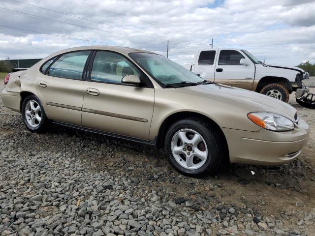 1FAFP53U31A105652 - 2001 FORD TAURUS SE GOLD photo 4