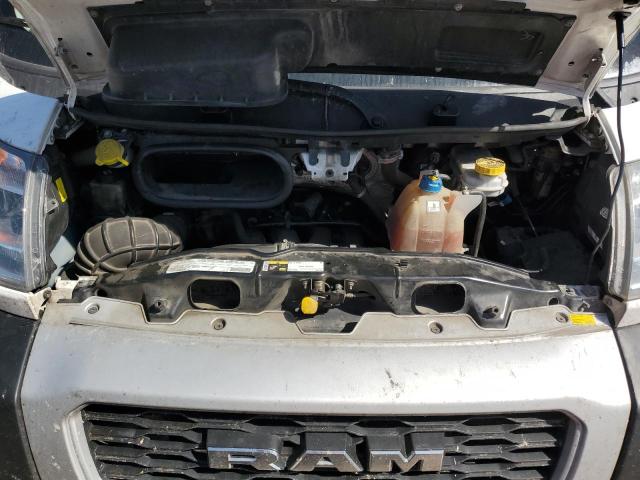 3C6TRVDG6KE504853 - 2019 RAM PROMASTER 2500 HIGH WHITE photo 12