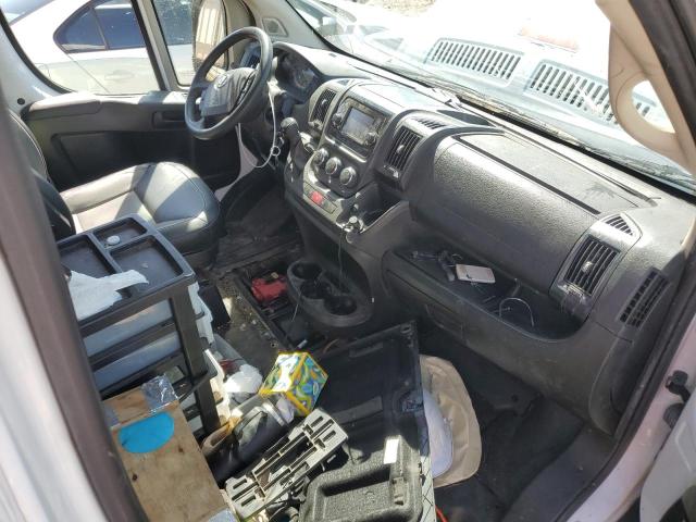 3C6TRVDG6KE504853 - 2019 RAM PROMASTER 2500 HIGH WHITE photo 8