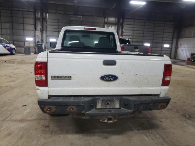 1FTYR10D69PA50441 - 2009 FORD RANGER WHITE photo 6