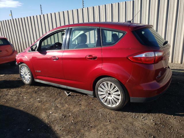 1FADP5AU3EL504890 - 2014 FORD C-MAX SE RED photo 2