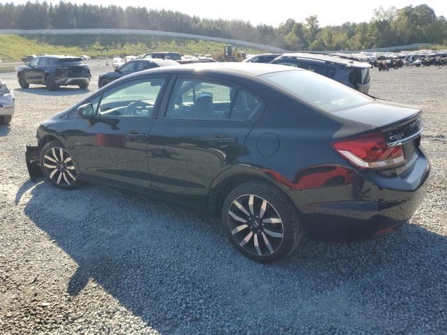 19XFB2F92EE048670 - 2014 HONDA CIVIC EXL შავი ფოტო 2