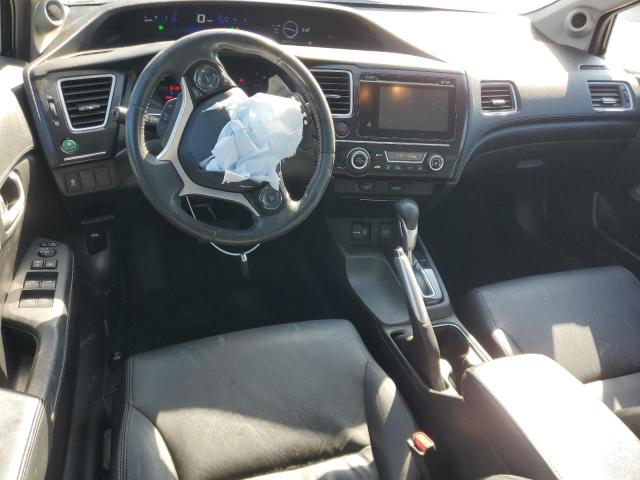 19XFB2F92EE048670 - 2014 HONDA CIVIC EXL შავი ფოტო 8