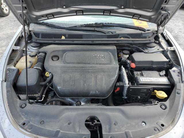 1C3CDFAA5FD403392 - 2015 DODGE DART SE SILVER photo 11