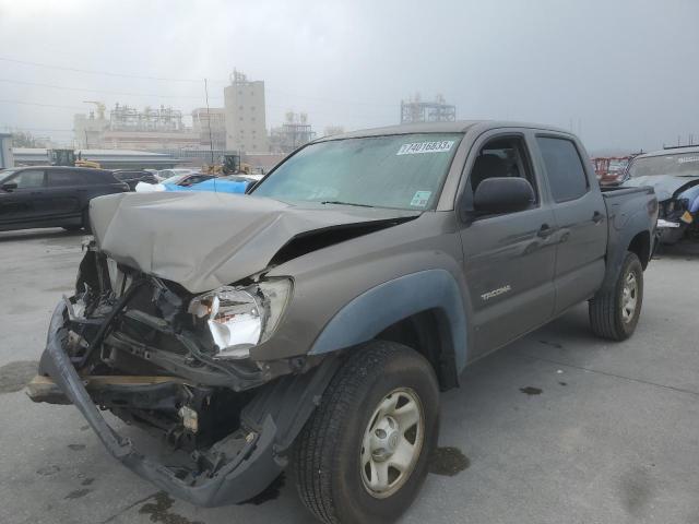 5TFJU4GNXCX013559 - 2012 TOYOTA TACOMA DOUBLE CAB PRERUNNER BROWN photo 1