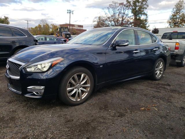 JN1BY1AR8JM220181 - 2018 INFINITI Q70 3.7 LUXE BLUE photo 1