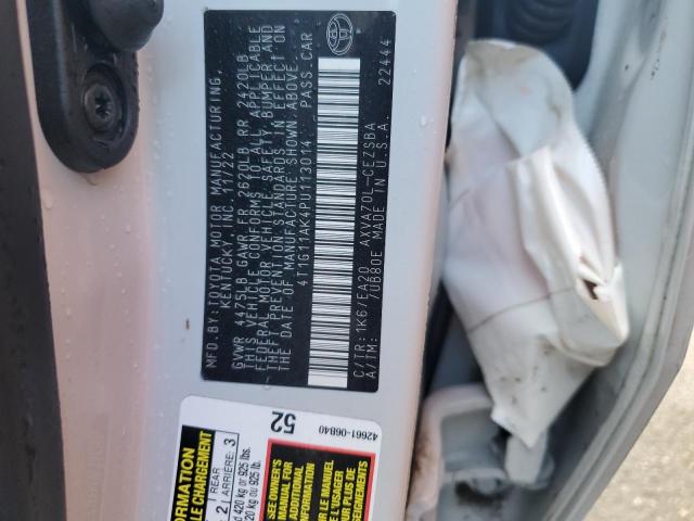 4T1G11AK4PU113014 - 2023 TOYOTA CAMRY SE NIGHT SHADE WHITE photo 13