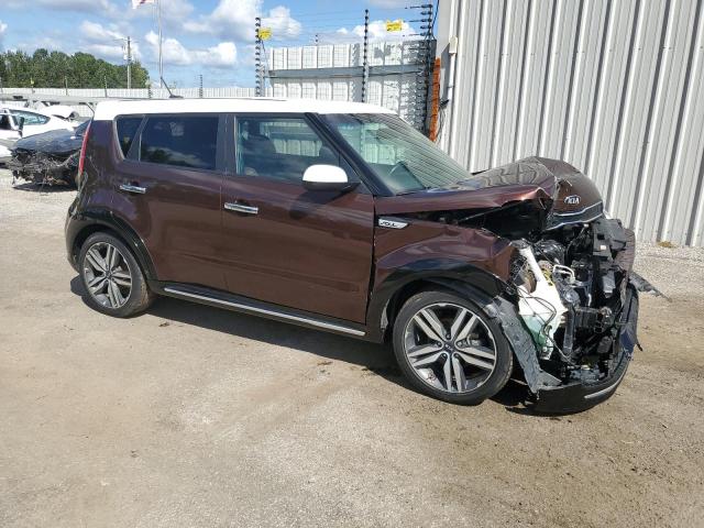 KNDJP3A54H7469879 - 2017 KIA SOUL + BROWN photo 4