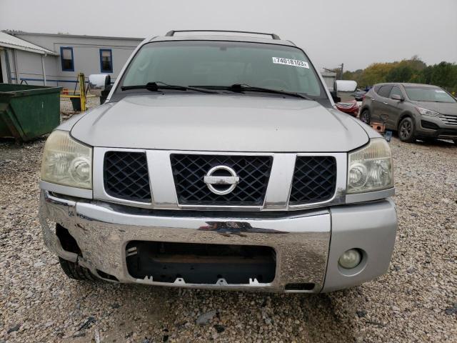 5N1AA08A74N731477 - 2004 NISSAN ARMADA SE SILVER photo 5