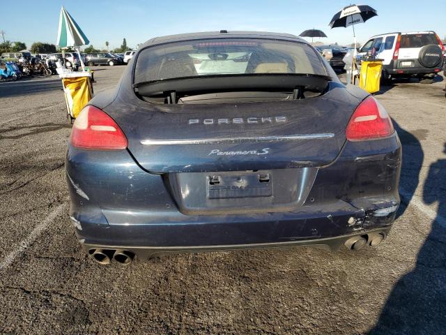 WP0AB2A79AL063636 - 2010 PORSCHE PANAMERA S BLUE photo 6