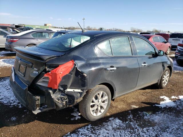 3N1CN7AP0HL868066 - 2017 NISSAN VERSA S BLACK photo 3