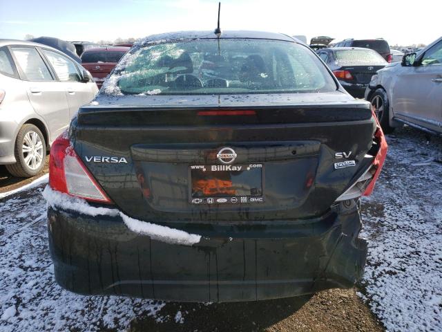 3N1CN7AP0HL868066 - 2017 NISSAN VERSA S BLACK photo 6