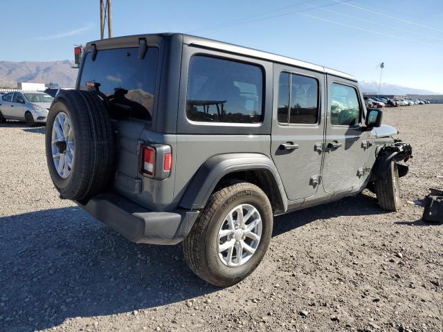 1C4HJXDN5PW665790 - 2023 JEEP WRANGLER SPORT GRAY photo 3