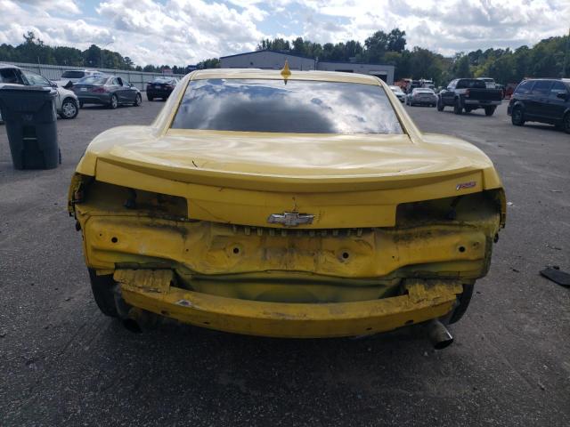 2G1FC1E30D9141584 - 2013 CHEVROLET CAMARO LT YELLOW photo 6