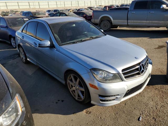 WDDGF4HB9EA955431 - 2014 MERCEDES-BENZ C 250 SILVER photo 4