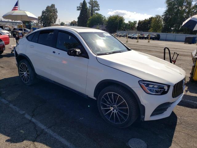 W1N0J8EB4NG048730 - 2022 MERCEDES-BENZ GLC COUPE 300 4MATIC WHITE photo 4