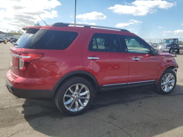 1FMHK8F8XCGA16240 - 2012 FORD EXPLORER LIMITED RED photo 3