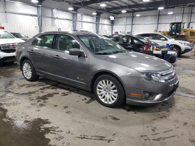 3FADP0L36BR145443 - 2011 FORD FUSION HYBRID GRAY photo 4