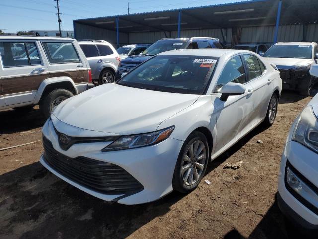 JTNB11HK5J3050454 - 2018 TOYOTA CAMRY L WHITE photo 1