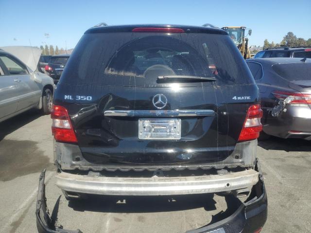 4JGBB8GB9BA730927 - 2011 MERCEDES-BENZ ML 350 4MATIC BLACK photo 6