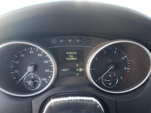 4JGBB8GB9BA730927 - 2011 MERCEDES-BENZ ML 350 4MATIC BLACK photo 9