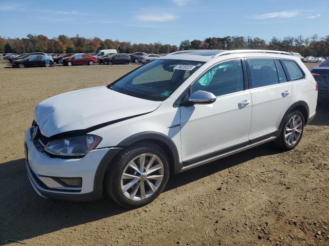 3VWH17AU4HM514451 - 2017 VOLKSWAGEN GOLF ALLTR S WHITE photo 1