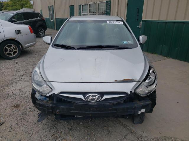 KMHCT5AE6DU137675 - 2013 HYUNDAI ACCENT GLS SILVER photo 5