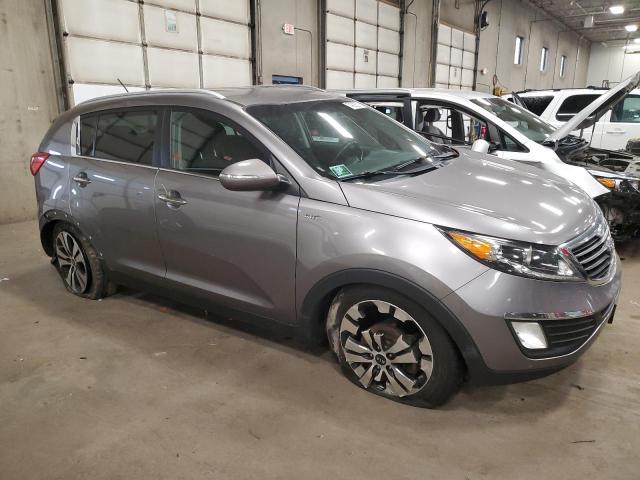 KNDPCCA29C7325622 - 2012 KIA SPORTAGE EX GRAY photo 4