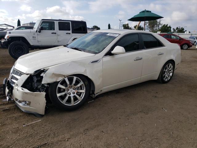 1G6DV57V890115088 - 2009 CADILLAC CTS HI FEATURE V6 WHITE photo 1