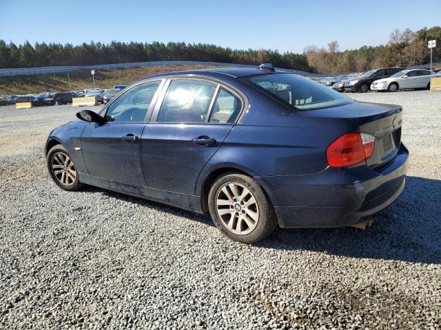 WBAVC73587KP31588 - 2007 BMW 3 SERIES XI SULEV BLUE photo 2