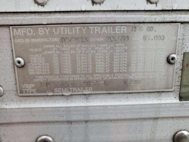 1UYVS2530EG027102 - 2014 UTILITY TRAILER WHITE photo 10
