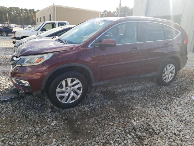 2HKRM4H73FH659349 - 2015 HONDA CR-V EXL BURGUNDY photo 1