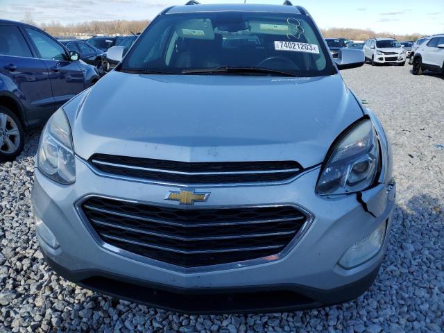 2GNFLFE37G6139736 - 2016 CHEVROLET EQUINOX LT SILVER photo 5