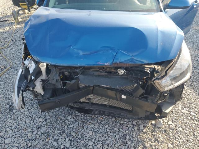 3KPA24AD9NE436738 - 2022 KIA RIO LX BLUE photo 11