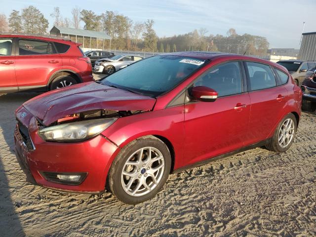1FADP3K23FL318320 - 2015 FORD FOCUS SE RED photo 1