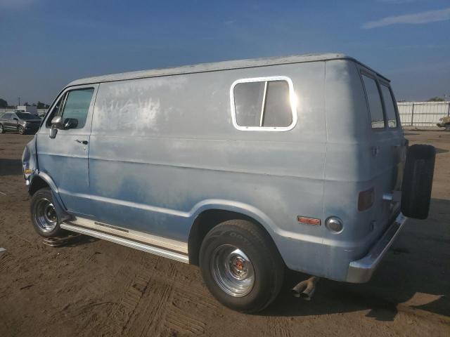 B21BF7X239654 - 1977 DODGE VAN BLUE photo 2