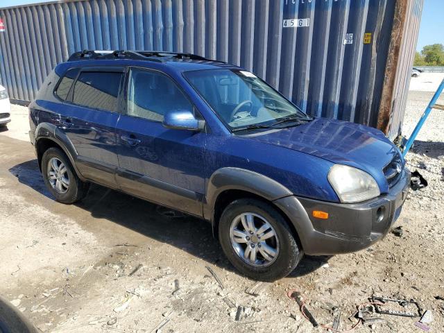 KM8JN72D06U299341 - 2006 HYUNDAI TUCSON GLS BLUE photo 4