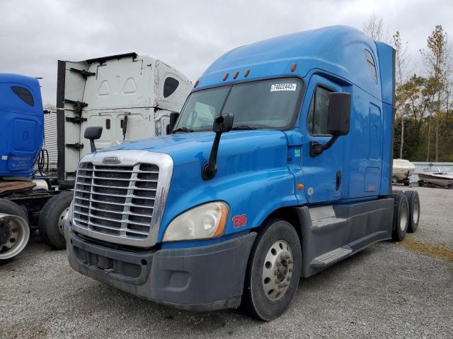 1FUJGLDR9HLHX2271 - 2017 FREIGHTLINER CASCADIA 1 BLUE photo 2