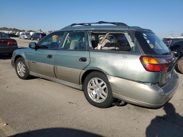 4S3BH675X37605354 - 2003 SUBARU LEGACY OUTBACK AWP 绿色 照片 2