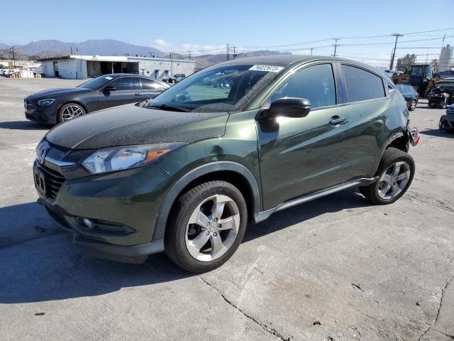 3CZRU6H5XGM765930 - 2016 HONDA HR-V EX GREEN photo 1