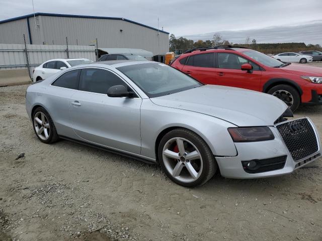 WAUDK78T69A028232 - 2009 AUDI A5 QUATTRO SILVER photo 4