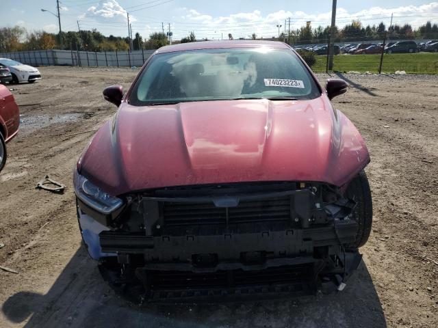 1FA6P0HD7E5398658 - 2014 FORD FUSION SE BURGUNDY photo 5