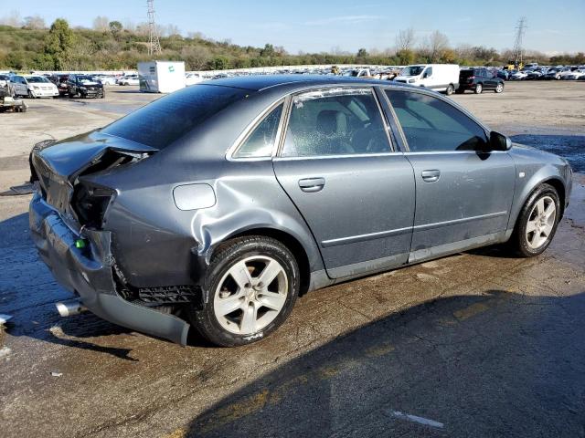 WAULT68E12A171843 - 2002 AUDI A4 3.0 QUATTRO GRAY photo 3