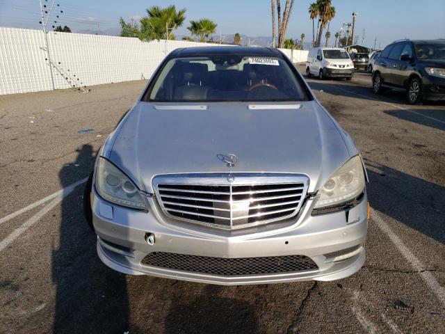 WDDNG8GB3AA292302 - 2010 MERCEDES-BENZ S 550 4MATIC SILVER photo 5