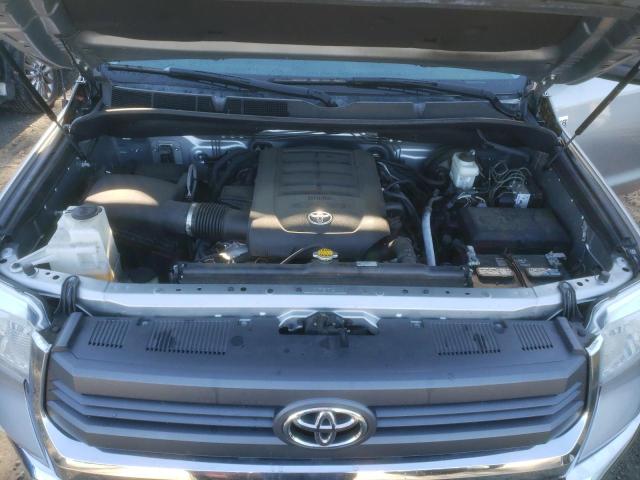 5TFUY5F19EX385371 - 2014 TOYOTA TUNDRA DOUBLE CAB SR/SR5 SILVER photo 11