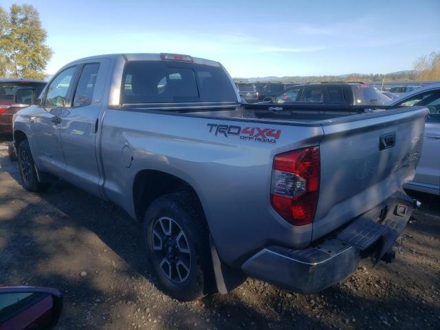 5TFUY5F19EX385371 - 2014 TOYOTA TUNDRA DOUBLE CAB SR/SR5 SILVER photo 2