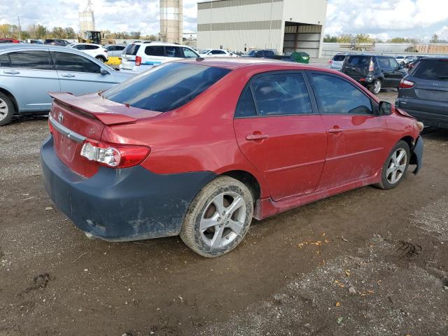 5YFBU4EE2CP012198 - 2012 TOYOTA COROLLA BASE RED photo 3